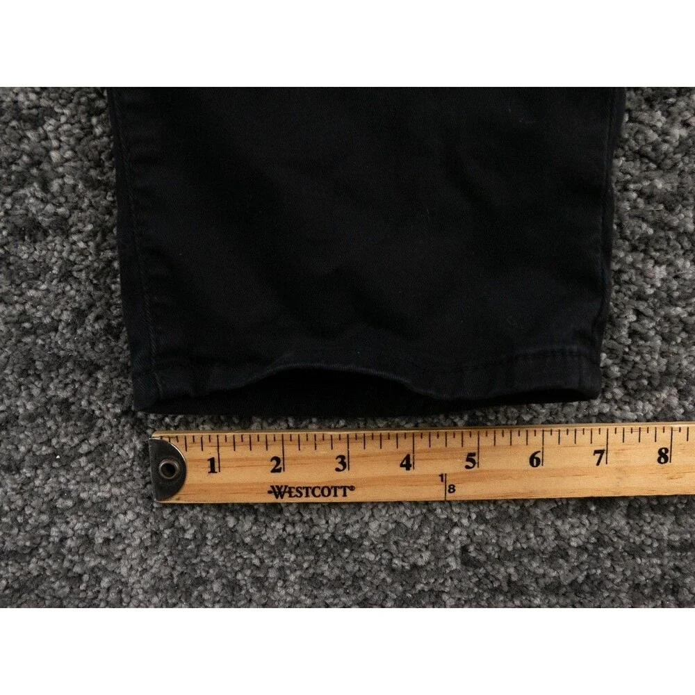 Rag & Bone Pants Mens 32 Actual 34x31 Black Fit 2 Stretch Twill Chino Slim Fit